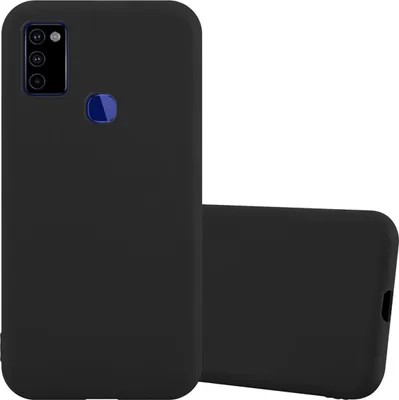 Produktbild von Cadorabo Hülle für Samsung Galaxy M51 US Version Schutzhülle in Schwarz Handyhülle TPU Silikon Etui Case Cover