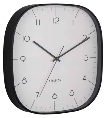 Produktbild von Karlsson - Wanduhr Grato Cuadrado - Warmes Grau - 4.3x29x29cm