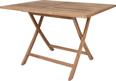 Produktbild von home24 Gartenklapptisch - Teakholz - Braun