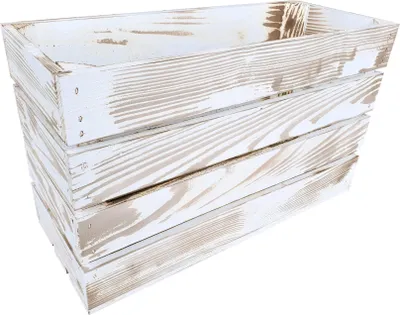Produktbild von Lermowood Holzkisten 50 x 20 x 30cm Vintage Dekokisten aus Holz Holzkiste Regalkiste Weinkiste