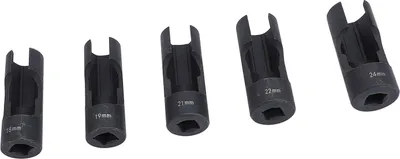 Obrázek produktu pro 5ks nástrčných hlavic CRV Steel 1/2in Drive Strut Nut Socket Set pro demontáž a výměnu 18mm?24mm