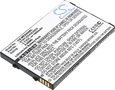 Produktbild von TECHTEK Akku Kompatibel mit [Symbol] ES400, ES405 Ersetzt 82-118523-01, für 82-118523-011, für BTRY-ES40EAB00