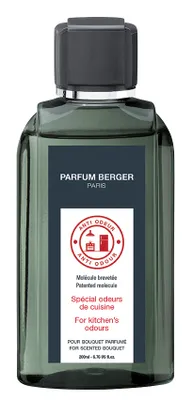 Produktbild von Maison Berger Paris 006270, Flasche, Flüssigkeit, Bernstein, Basilikum, Lavendel, Rose, Orange, Transparent, 200 ml, Glas, Holz