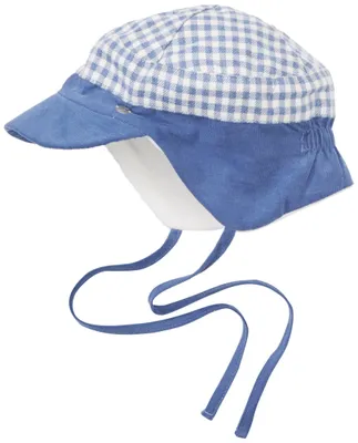 Zdjęcie produktu dla Czapka dla chłopca Sterntaler, typu "szczepankowa", rozmiar 45 cm, kolor niebieski (granatowy 366)