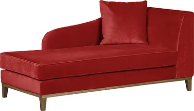 Produktbild von home24 Recamiere - Samtstoff