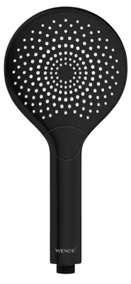 Produktbild von WENKO Duschkopf WATERSAVING Ø12cm Rund Handbrause Spa Feeling Regenstrahl Bad