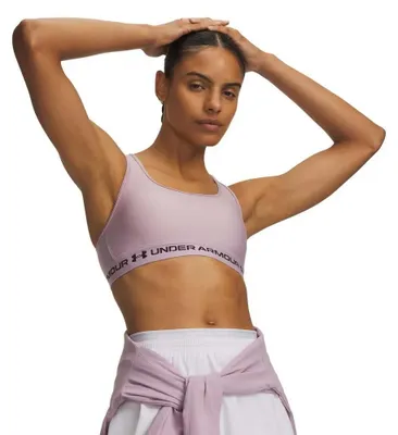 Obrázek produktu pro Podprsenka Under Armour Crossback Sport, střední podpora, růžová, velikost M, dámská, růžová, velikost M