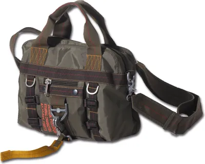 Produktbild von PureTrash Handtasche, "PT", klein, Karabinerhaken, oliv