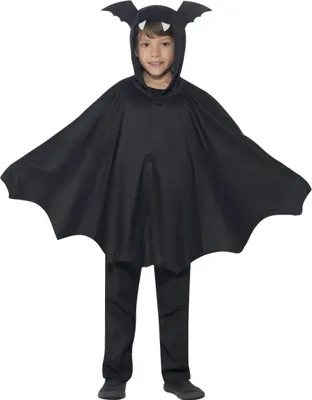 Image de Smiffys - Cape - Enfants SM105 (146-152) (Noir)