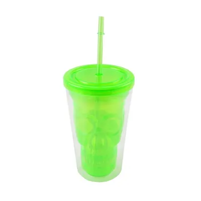 Obrázek produktu pro Plastový kelímek ve tvaru lebky 500ml 52958