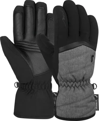 Produktbild von Reusch Fingerhandschuh Lenda R-TEX® XT mit wasserdichter und atmungsaktiver Funktion 7688 black/grey melange 7