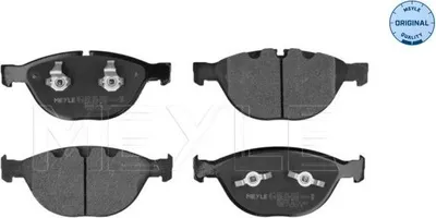 Produktbild von MEYLE 025 237 9120 Bremsbeläge Vorne für BMW 5 Limousine (E60) 5 Touring (E61) 7 (E65, E66, E67) 6 Coupe (E63) 6 Cabrio (E64)
