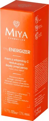 Produktbild von MIYA myENERGIZER Creme mit Vitamin C zur Reduzierung von Müdigkeit, 40 ml