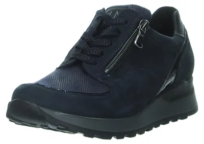 Produktbild von Waldläufer Sporthalbschuhe Formsohle modisch in blau, Gr. 3.5