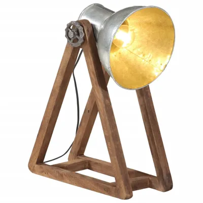 Produktbild von Schreibtischlampe 25 W Vintage-Silbern 30x17x40 cm E27