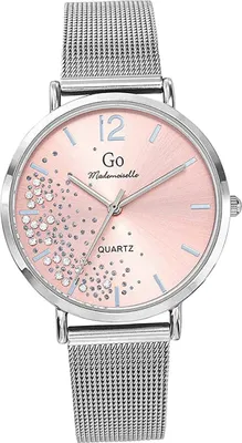 Produktbild von Girl Only Damen Armbanduhr silber Analog Mademoiselle Edelstahlarmband D2UGO695347