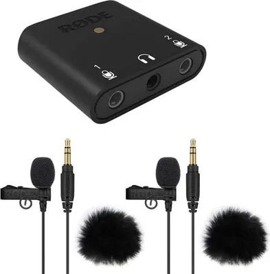 Image de Interface Rode AI-Micro - 2x Lavalier GO et 2x WS05