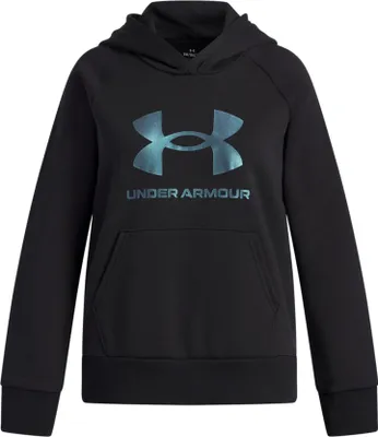 Produktbild von Under Armour Ua Rival Flc Shimmer Hdy - black, Größe:S