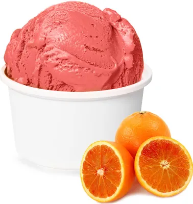 Produktbild von Joghurt Blutorange Low Carb Eis Pulver Vegan Zucker-, laktosefrei 10 kg