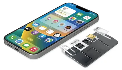 Produktbild von SBS TEKITSIMADAPTK, SIM-Kartenadapter, Micro-SIM, Nano-SIM, SIM in voller Größe, Micro-SIM, Nano-SIM, 3 Stück(e), Schwarz, 75 mm