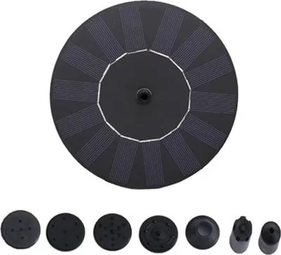 Immagine prodotto di HEISSNER Set di fontane solari 150 L/h