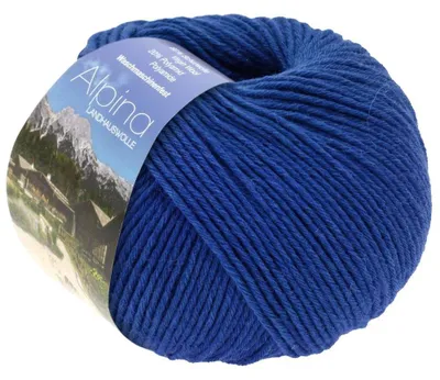 Produktbild von Lana Grossa - Alpina Landhauswolle 0081 blau