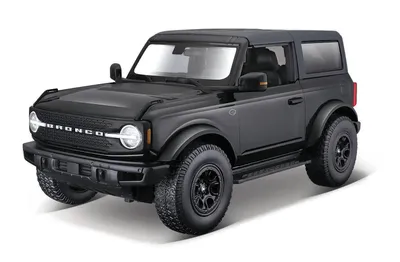 Image de 1:18 SP. ED. (B) - 2021 Ford Bronco Wildtrak, métal noir, 1:18