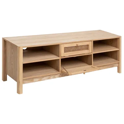 Produktbild von TV-Möbel "Arty" - Holz & Rattangeflecht - Atmosphera créateur d'intérieur
