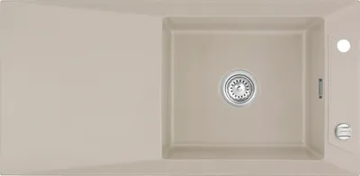 Produktbild von KeraDomo Spüle SIRO 100 FANGO mit Excenterbedienung