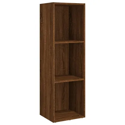 Obrázek produktu pro vidaXL Knihovna/TV skříňka hnědý dubový vzhled 36x30x114 cm