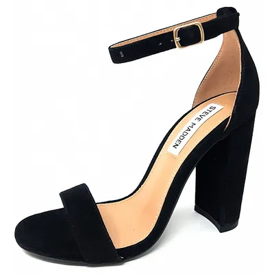 Produktbild von Steve Madden Carrson Sandalette Schwarz Größe 36, Farbe: 015 black