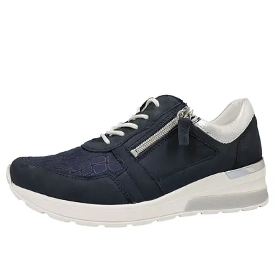 Zdjęcie produktu dla WALDLÄUFER buty damskie sznurowane sportowe niebieskie rozmiar 4½
