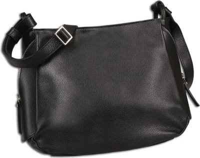 Produktbild von Toscanto Handbags Umhängetasche schwarz Leder OTT182US1