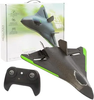 Image de Avion télécommandé RC gris-vert