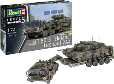 Image de Revell SLT 50-3 "Elefant" + Leopard 2A4 1:72