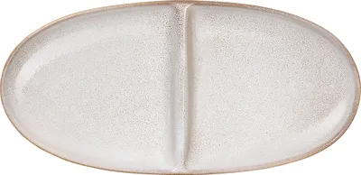 Produktbild von ASA SAISONS Aperitifteller 2-geteilt oval sand