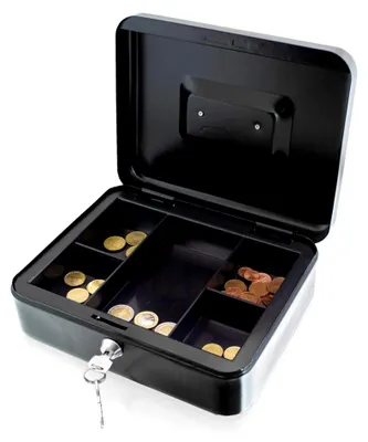 Produktbild von Geldkassette Schwarz 25 cm
