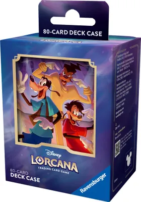 Produktbild von Disney Lorcana Mythen Deckbox Goofy, Max & Powerline