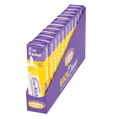 Produktbild von BackDecor Essbarer Kleber aus Zucker, 25 g