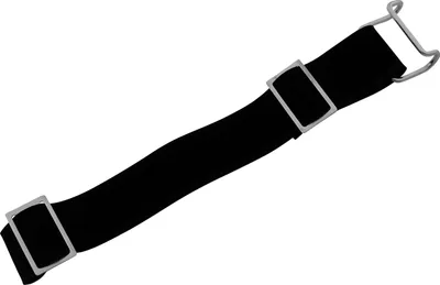 Produktbild von Gepäckträgerriemen komplett - 1 Haken + 2 Klemmschlaufen / Schnallen
