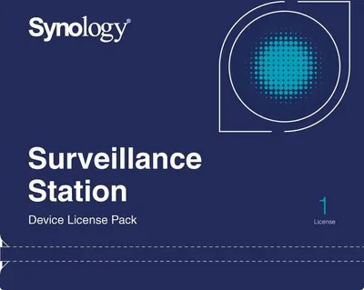 Produktbild von Synology Kamera Lizenz - 1 x Camera License Pack | Überwachungsgerät  Gerätelizenzpaket
