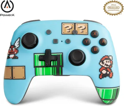 Zdjęcie produktu dla PowerA 1519428-02, Gamepad, Nintendo Switch, Nintendo Switch Lite, Nintendo Switch OLED, Bezprzewodowy, Bluetooth, USB Type-C, Wielobarwny