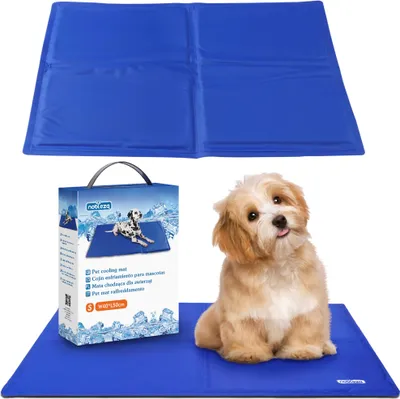 Produktbild von Kühlmatte für Hunde L 50x40cm, Selbstkühlend, Wasserdicht, Nobleza
