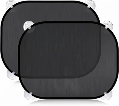 Obrázok produktu pre Slnečná clona auto dieťa 44 x 36 cm, 2 kusy, UV ochrana, pre deti