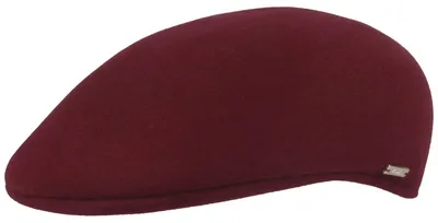 Borsalino Schirmmütze aus Haarfilz in rot