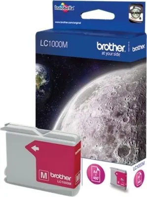 Immagine prodotto di Brother LC1000M - Magenta - originale - Tintenpatrone - per Brother DCP-350, 353, 357, 560, 750, 770, MFC-3360, 465, 5460, 5860, 660, 680, 845, 885