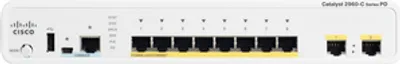 Produktbild von Cisco Catalyst WS-C2960CPD-8TT-L, Managed, L2, Fast Ethernet (10/100), Vollduplex