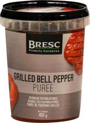 Produktbild von Bresc gegrilltes Paprikapüree 4x 450g vegane Gewürz-Paste aus gegrillten Paprika