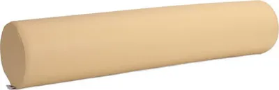 Produktbild von Habys Lagerungsrolle, Vollrolle, Nackenkissen, Lagerungskissen, Nackenrolle, Knierolle für Massage und Therapie, Fitnessrolle, 12x60cm, Beige