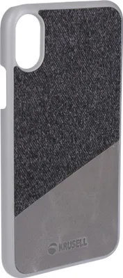 Produktbild von Krusell Backcover für iPhone Xs in grau